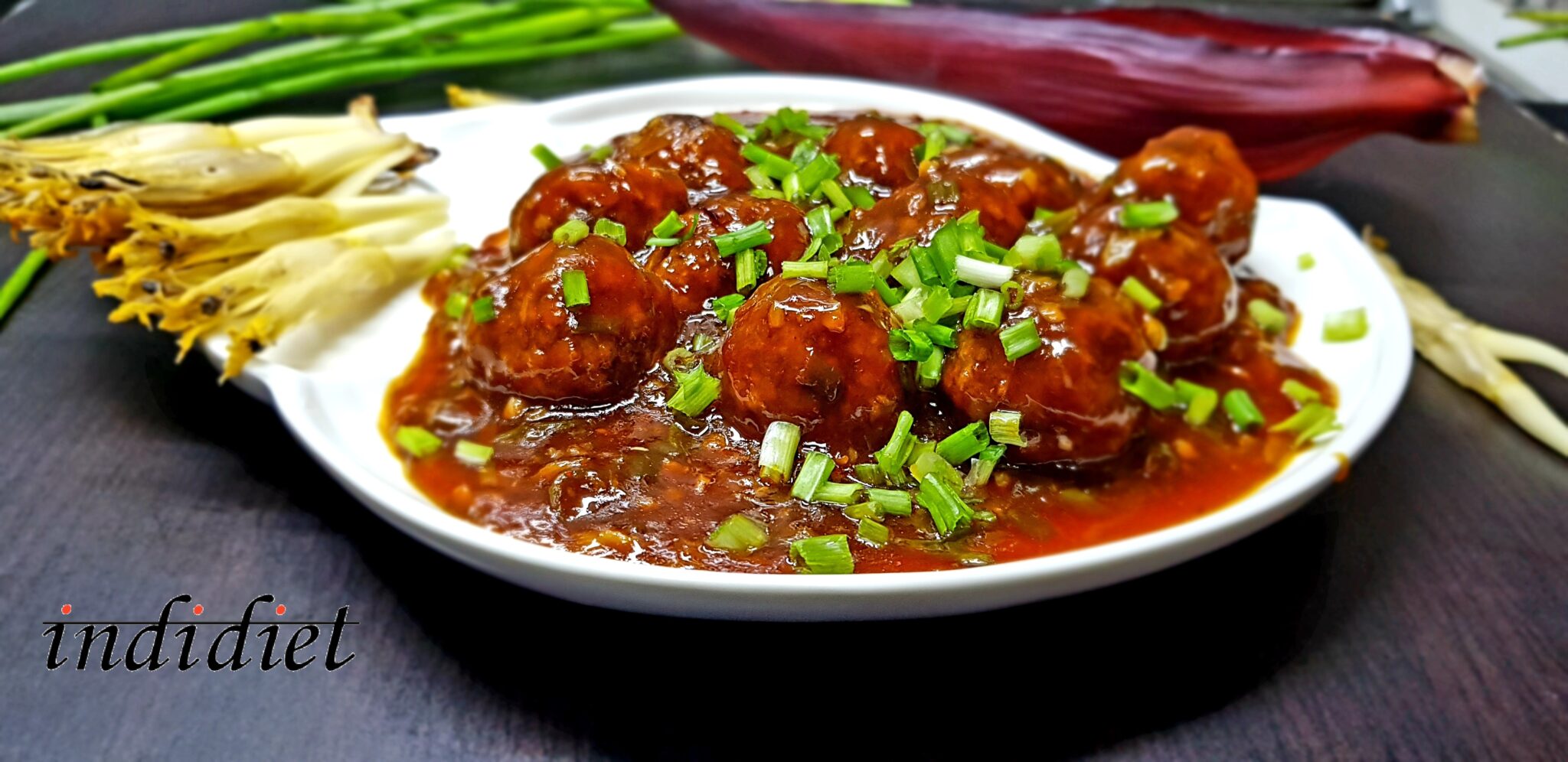 Vegetable Manchurian recipe with Banana flower