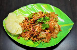 Easy vegetarian thai pomelo salad recipe