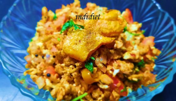 Indidiet scrambled egg scrambled oats egg bhurji oats bhurji