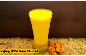 traditional turmeric golden milk from indidiet